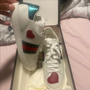 heart gucci shoes